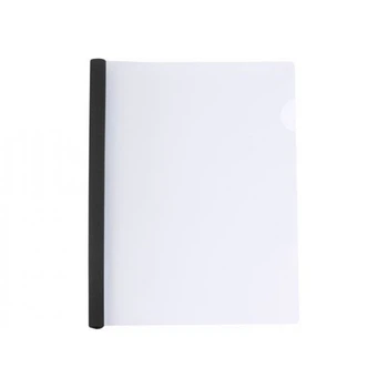 Папка А4 Economix с планкой-зажимом 10 мм 2-65 листов черная