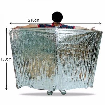 Походное туристическое термоодеяло EMERGENCY BLANKET UY-215