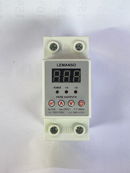 Реле напруги Lemanso LM31502-32A "Щит"