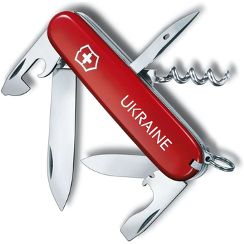 Складаний ніж Victorinox SPARTAN UKRAINE Ukraine біл. 1.3603_T0140u