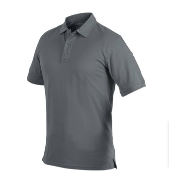 Чоловічі футболки UTL Polo Shirt - TopCool Lite Helikon-Tex Shadow Grey M Чоловіча тактична