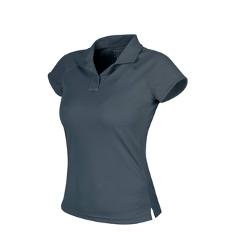 Поло футболка Women's UTL Polo Shirt - TopCool Lite Helikon-Tex Shadow Grey XS Женская тактическая