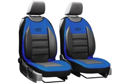 Авто чехлы накидки для GEELY FC 2006-2011 (2002-2011) Pok-ter GT синие (на передние сиденья)