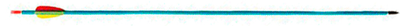 Стрела для лука Man Kung MK-AAL30. Алюминий. Цвет - голубой (100.01.06)