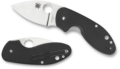 Карманный нож Spyderco Insistent, полусеррейтор (87.13.81)