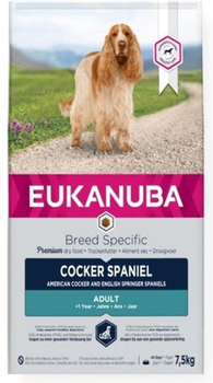 Sucha karma dla psów Eukanuba Cocker Spaniel 7.5 kg (8710255120294)