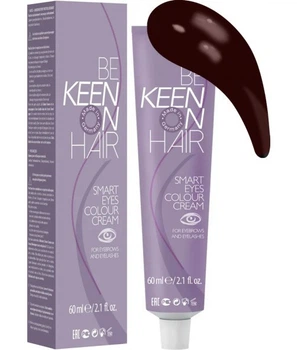 Крем-краска для бровей и ресниц Keen Smart Eyes Colour Cream коричневая 60 мл
