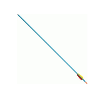Стріла для лука Man Kung MK-AAL29, алюміній блакитний (100.01.05)