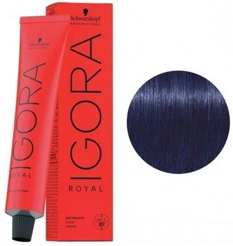 Крем-краска для волос Schwarzkopf Igora Royal 0-22 Антиоранжевый микстон 60 мл