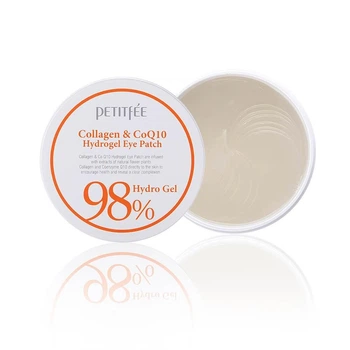 Патчі під очі Petitfee Collagen & Q10 Hydrogel Eye Patch 60 шт