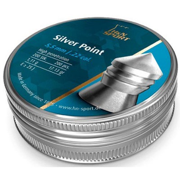 Пулі H&N Silver Point 5,5 мм, 1.11 г, 200шт/уп (92345500003)