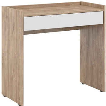 Письменный стол Mesa Литл 84х40x77 см Дуб Канзас/Белый (MC-310)