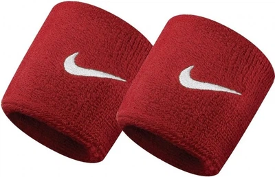 Напульсник Nike SWOOSH WRISTBANDS 2 PK VARSITY RED/WHITE красный Уни OSFM N.NN.04.601.OS