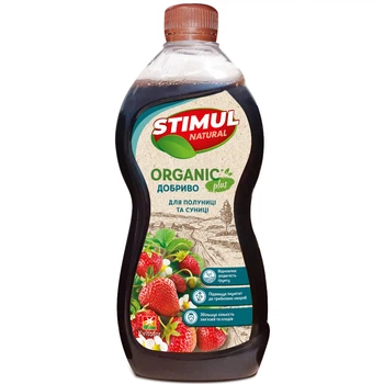 Органическое удобрение для клубники и земляники Стимул NATURAL / 550 мл