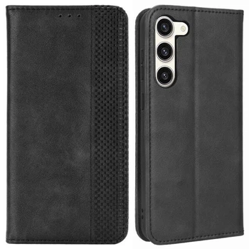 Чехол-книжка Deexe Retro Style для Samsung Galaxy S23 (S911) - Black