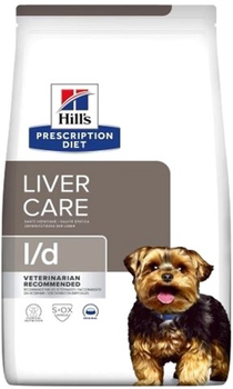 Сухий корм Hill's Prescription Diet Liver Care 4 кг (052742041797)
