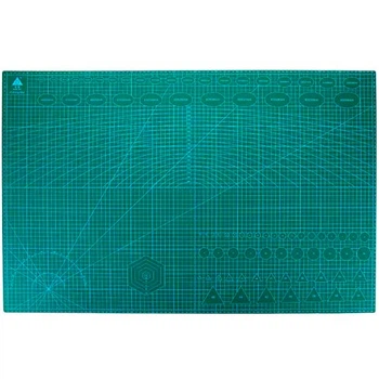 Коврик двусторонний А1 3мм с разметкой для резки пэчворка, Cutting mat