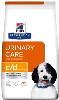 Сухий корм Hill's PD Canine Urinary Care c/d Multicare 4 кг (052742052144)