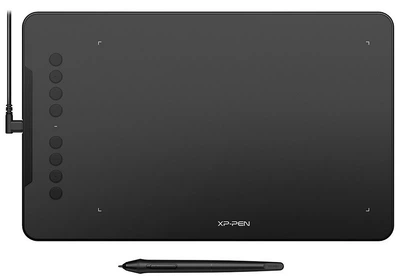Графический планшет XP-Pen Deco 01 V2 Черный с разрешением 5080 lpi