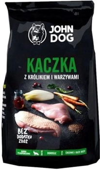 Sucha karma John Dog Adult Duck with rabbit and vegetables 12 kg (5903246843835)