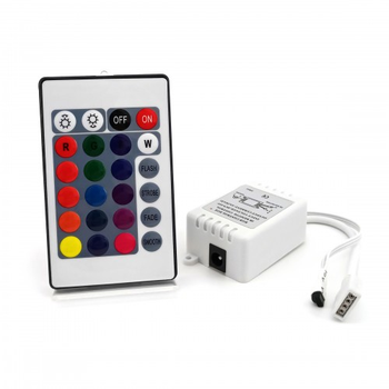 Контролер 12В RGB 6А IR кнопковий