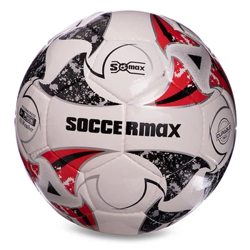 Мяч футбольный Soccermax FIFA FB-0003 №5 Бело-серо-красный (57569006)