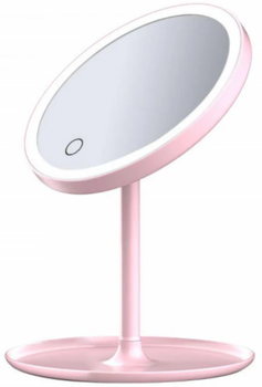 Дзеркало для макіяжу Xiaomi DOCO Daylight Mirror HZJ001 USB pink