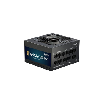 Блок питания Zalman Блок живлення Zalman TERAMAX (750W) >90, 80+ Gold, 120mm, 1xMB 24pin(20+4)+10pin, 2xCP (ZM750-TMX)