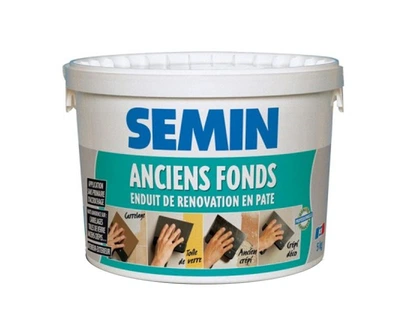 Шпатлевка влагостойкая SEMIN ANCIENS FONDS (HERCULE) ремонтная 5кг