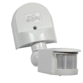 Уличный датчик движения ДД-008 12V (модифицированный) белый
