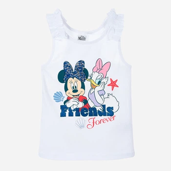 Дитяча майка для дівчинки Disney Minnie WE1095 98 см Біла (3609086626639)