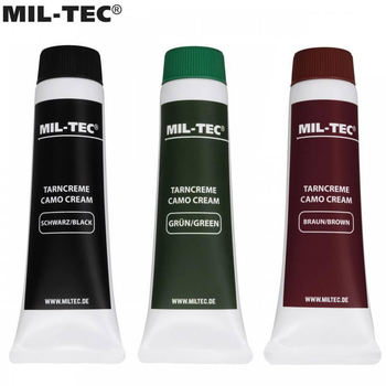 Краска камуфляж Mil-Tec® 3 цвета Tubes Woodland