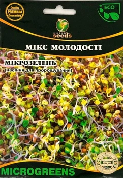 Мікрозелень Мікс Молодості 30г WoS.