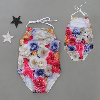 Купальник "Розы" Swimer kids для девочки 110-116 см Разноцветный 16583
