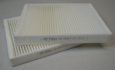 Фільтр салону HF Filter IX-1500/7-2X White - BMW 5 E39 - Mann & Hummel CU2736-2 - Hengst E960LI-2