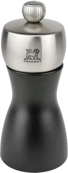 Młynek do soli Peugeot Fidji Czarny matowy 12 cm (4006950021290)