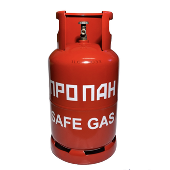 Металевий газовий пропановий балон 27.2 літрів із запобіжним клапаном SAFEGAS