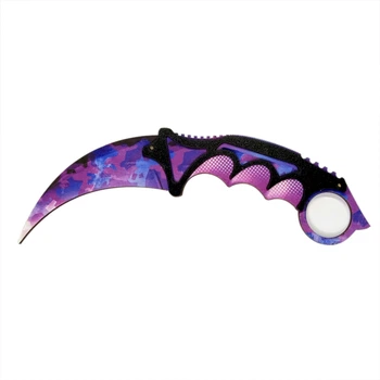 Нож деревянный «SO-2 КЕРАМБІТ PURPLE CAMO» SO2CAR-PC