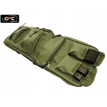 Чохол рюкзак для зброї GFC Tactical сумка олива