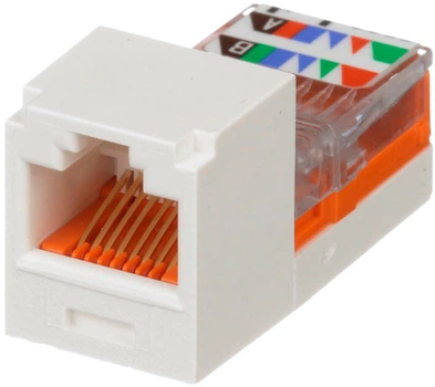 Модуль Mini-Com Panduit Leadframe Style RJ45 UTP CAT5e Белый (CJ588AWY)