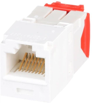 Модуль Mini-Com Panduit RJ45 UTP CAT5e Белый (CJ5E88TGAW)