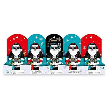 Шоколадні фігурки Lindt Hello Mini Santa 5 шт.