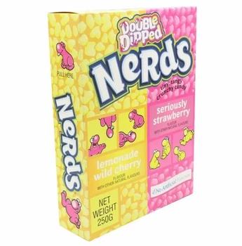 Конфеты Nerds Candy Lemonade And Strawberry Giant Box 250g