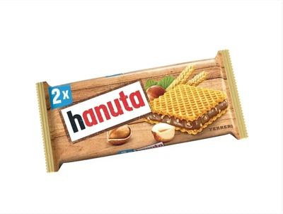Вафли Hanuta с лесными орехами и шоколадом 2x 44g
