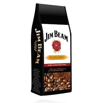 Молотый кофе Jim Beam Spiced Honey Bourbon Flavored Ground Coffee 340г