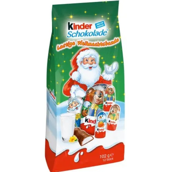 Новорічний набір Kinder Schokolade Lustige Weihnachtsbande 102g