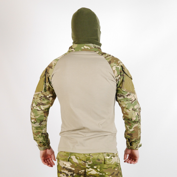 Рубашка Тактическая Военная Убакс Мультикам / Кофта с длинными рукавами для военнослужащих XXL