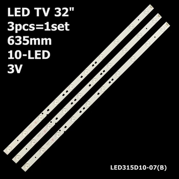 LED підсвітка TV 32" 10LED LE32A7100L/LE32B510F LE32TE5 LED315D10-07 MTV323LW01273 3pcs=1set