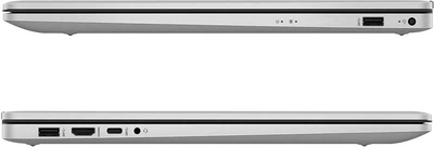 Ноутбук HP 17 i3-1115G4 / RAM 8 ГБ / SSD 960 ГБ / Cеребристый / Для работы и дома