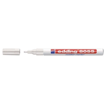 Маркер белый Edding 8055 1-2mm по металлу дереву влагостойкий